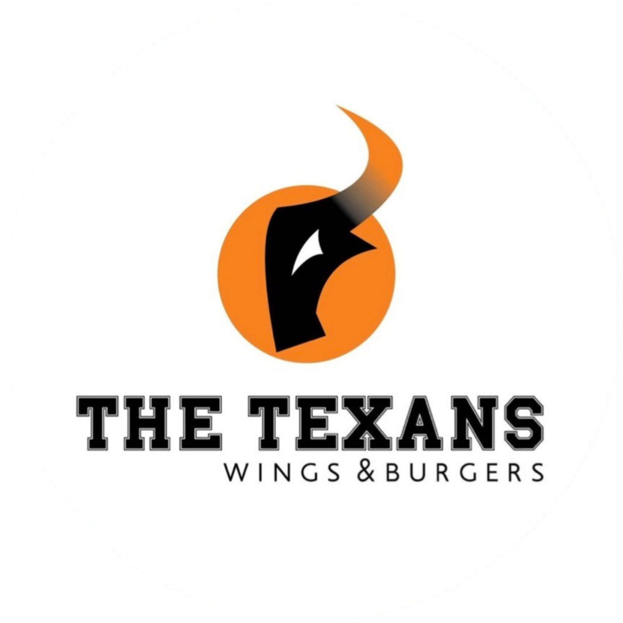 The Texans — Wings & Burgers logo