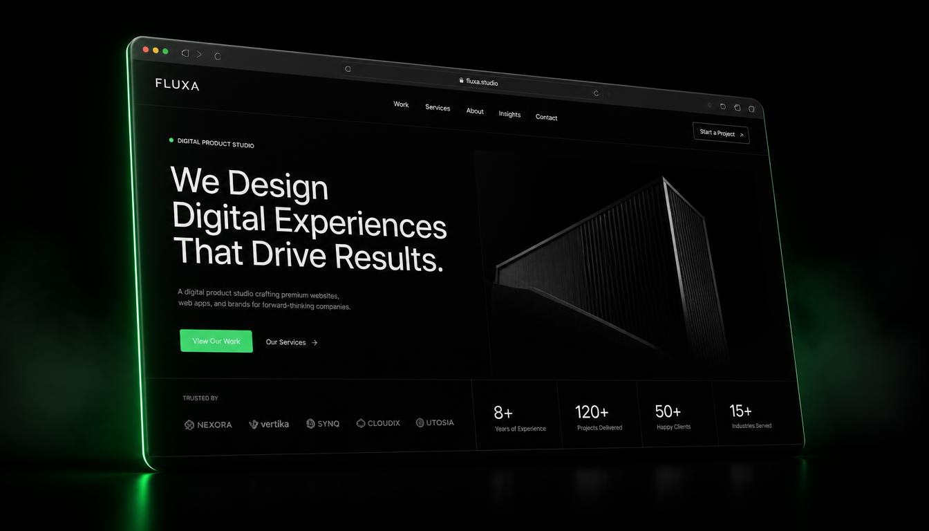 Website Design & Development — visual reference